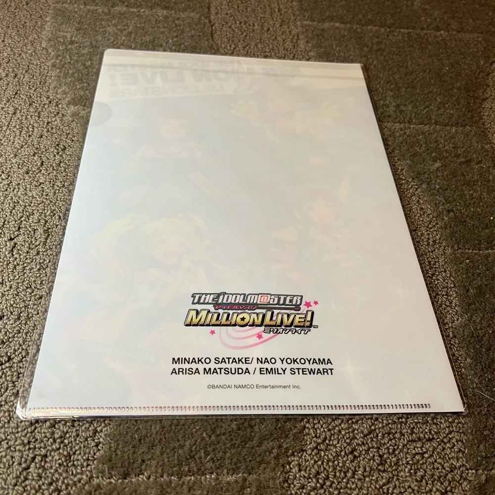 The Idolmaster / iDOLM@STER Million Live! Millionstars Clear File Folder Anime